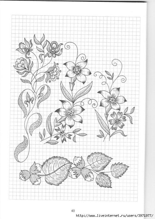 Poppies and Grapevine Motifs - image 28