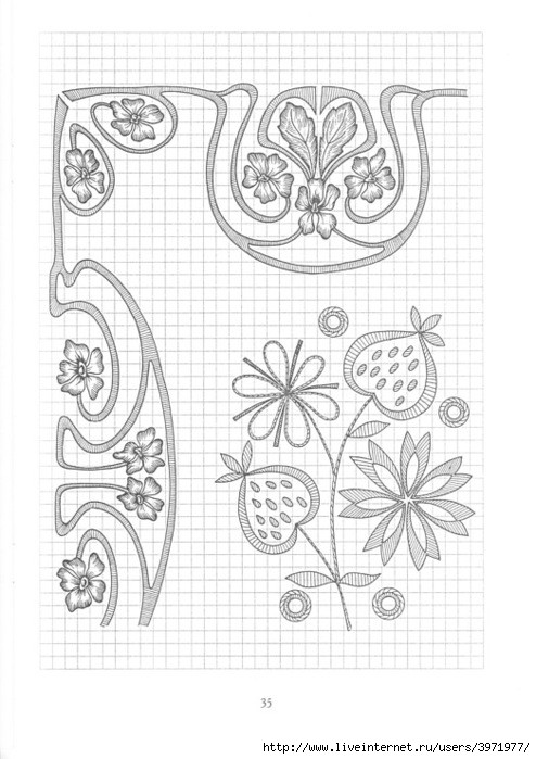 Poppies and Grapevine Motifs - image 23