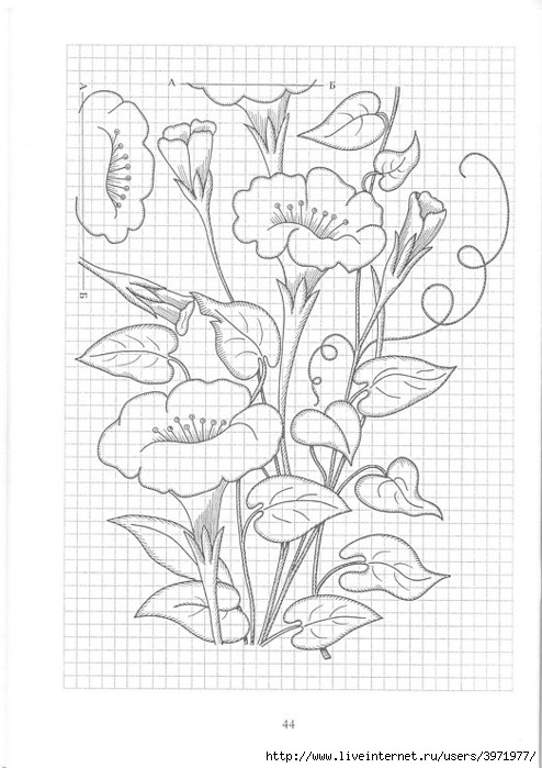 Poppies and Grapevine Motifs - image 13
