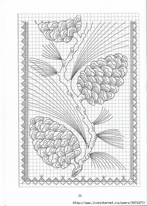 Poppies and Grapevine Motifs - image 11