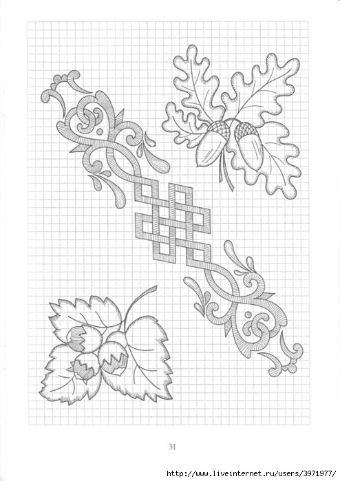 Poppies and Grapevine Motifs - image 53