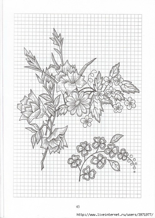 Poppies and Grapevine Motifs - image 54