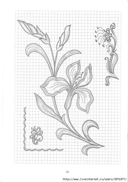 Poppies and Grapevine Motifs - image 66