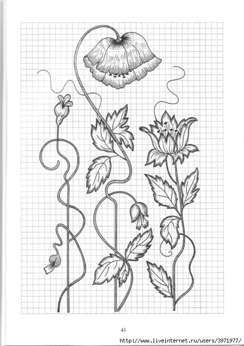 Poppies and Grapevine Motifs - image 46