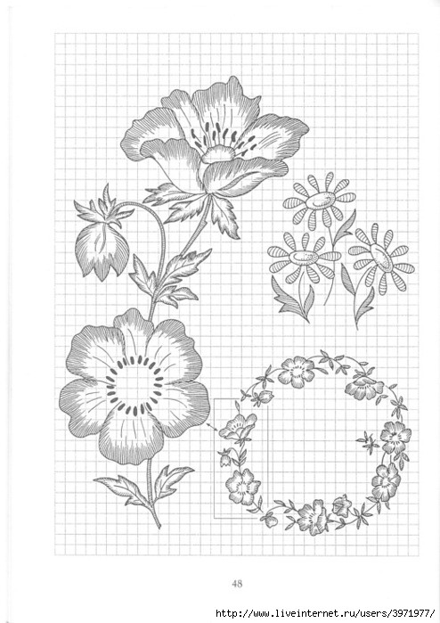 Poppies and Grapevine Motifs - image 73