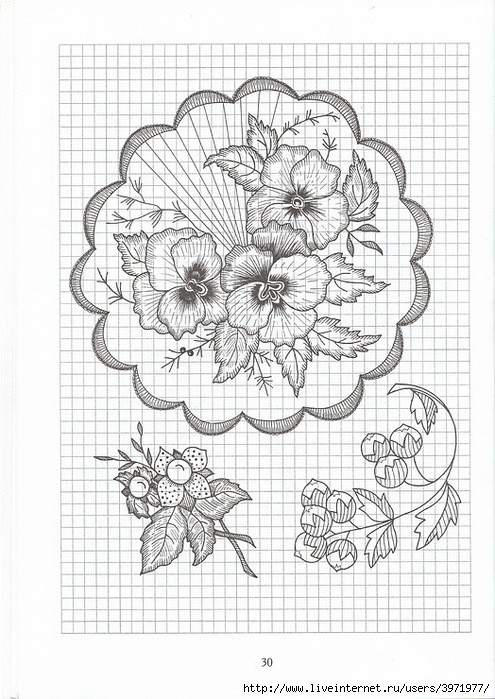 Poppies and Grapevine Motifs - image 82
