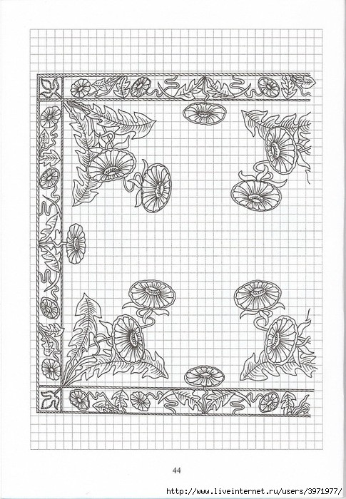 Poppies and Grapevine Motifs - image 87