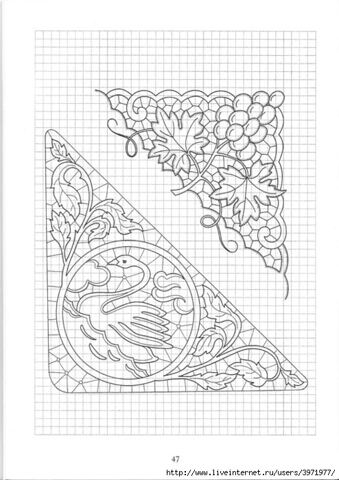 Poppies and Grapevine Motifs - image 89