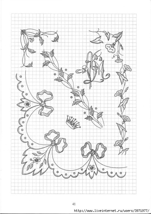 Poppies and Grapevine Motifs - image 44