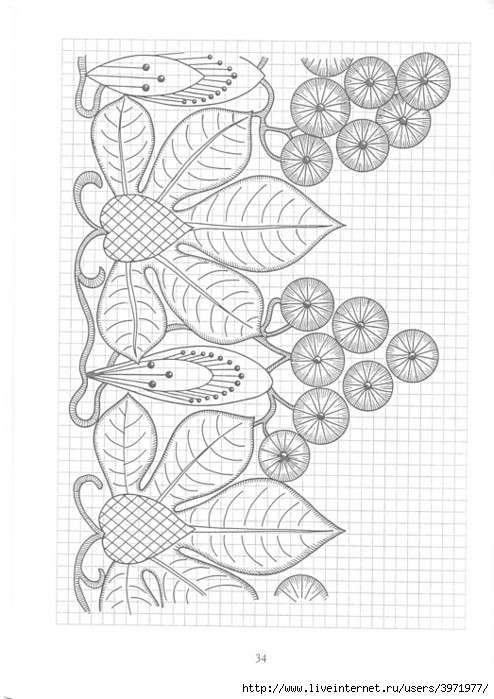 Poppies and Grapevine Motifs - image 92