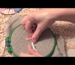 ВИДЕО УРОК: Вышивка розы из скрученной ленты для начинающих ВИДЕО УРОК: Вышивка розы из скрученной ленты для начинающих