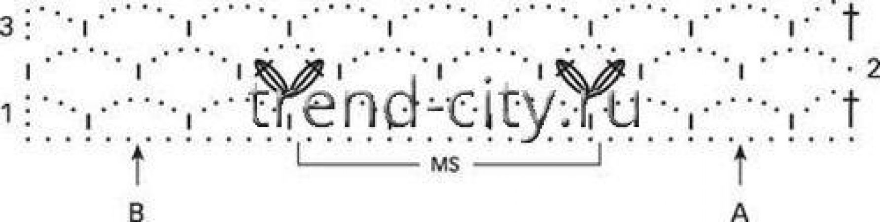 Жакет крючком с завязками схема 2