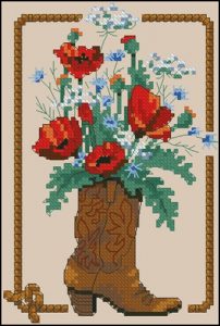Cowboy Boot Bouquet Cowboy Boot Bouquet