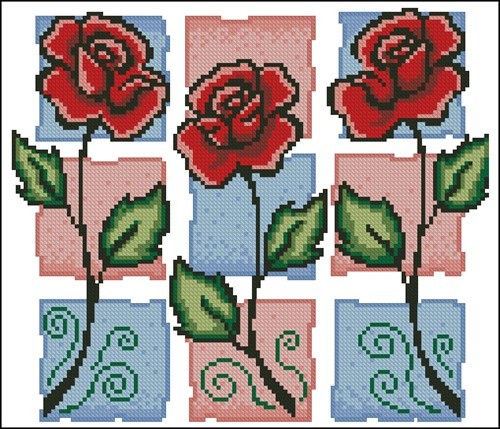 Тhree roses