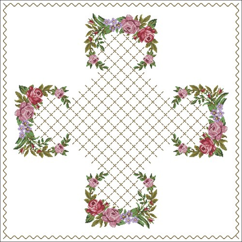 Rose Tablecloth