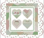 Patchwork heart quilt sampler Patchwork heart quilt sampler