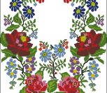 Красивый цветастый узор Красивый цветастый узор