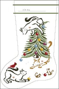 Britty Kitty Christmas Stocking Britty Kitty Christmas Stocking