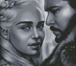 Игра престолов: Дейнерис и Сноу Игра престолов: Дейнерис и Сноу