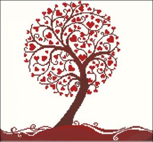 05095 heart tree
