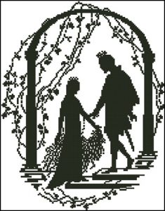 Couple in Arbor Couple in Arbor