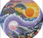 Sun and moon dolphins Sun and moon dolphins