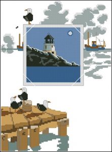 Seagulls and Jetty