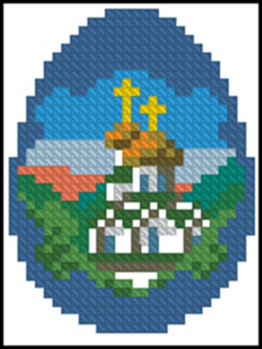 Миниатюра, пасхальное яйцо №7