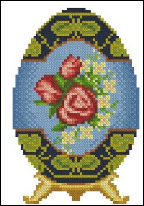 Миниатюра, пасхальное яйцо №10