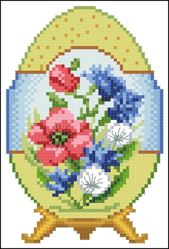 Миниатюра, пасхальное яйцо №16