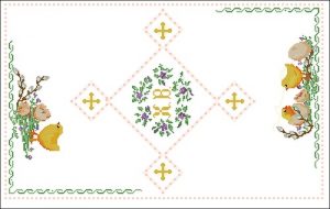 Серветка до Великодня Серветка до Великодня