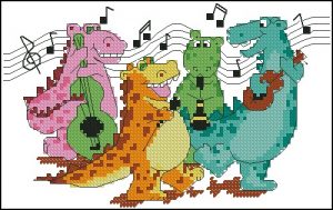 Rocking dinos