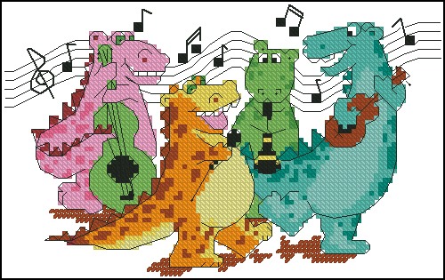 Rocking dinos