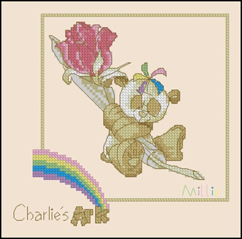 Charlie's Ark Panda with Rose