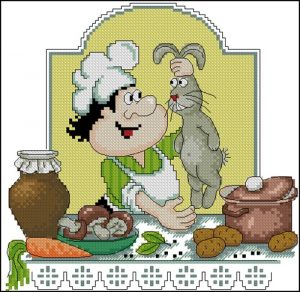 Поваренок "Пасхальный кролик"