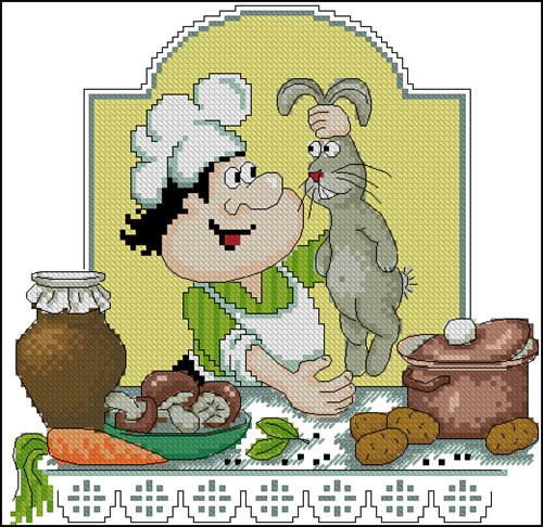 Поваренок "Пасхальный кролик"