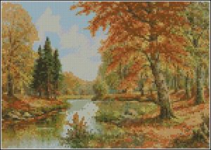 Autumn landscape Autumn landscape
