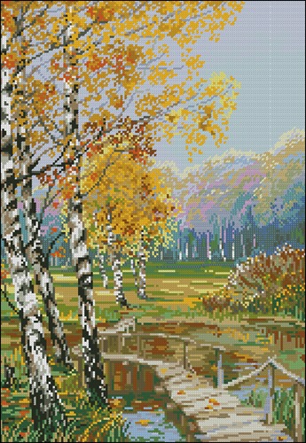 Autumn Countryside Landscape