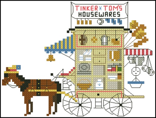Tinker Tom's Housewares Cart