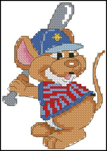 Pioneer Mouse with Sledgehammer
