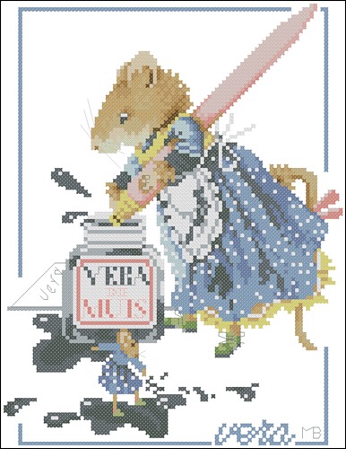 Vera Mouse Ink Spill
