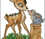 Bambi with Rabbit Bambi with Rabbit