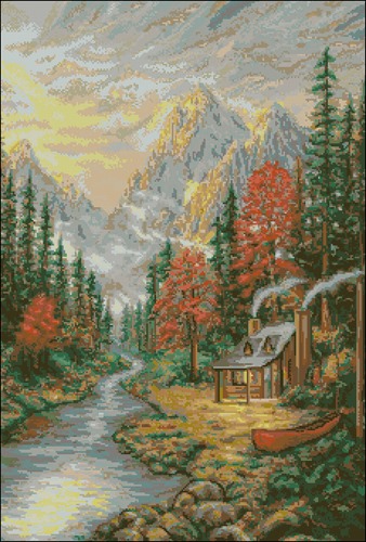 Luca-S G345 Cabin by the River