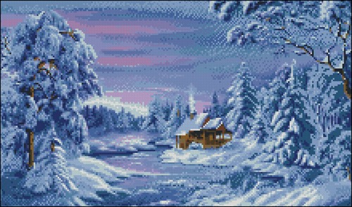 Fairytale Winter Forest