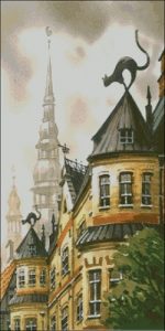 Старая Рига 3 - триптих Старая Рига 3 - триптих