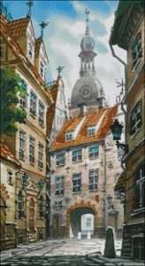 Старая Рига 1 - триптих Старая Рига 1 - триптих