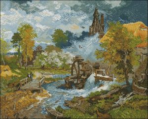 Водяная мельница Водяная мельница