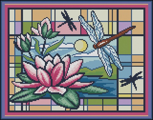 Waterlily Vitrage