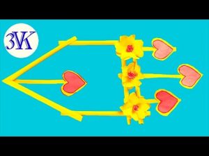 ВИДЕО: Как сделать бумажные цветы на стене? Как сделать бумажные цветы на стене?