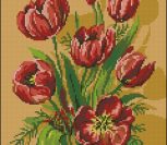 Bouquet of red tulips Красные тюльпаны